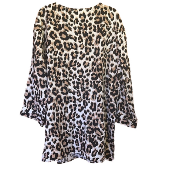 Ashley Stewart Leopard Top - Picture 2 of 12
